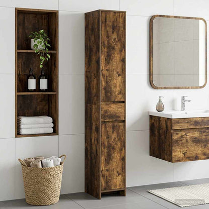 Mobile da Bagno Rovere Fumo 30 x 33 x 190 cm | homemem39
