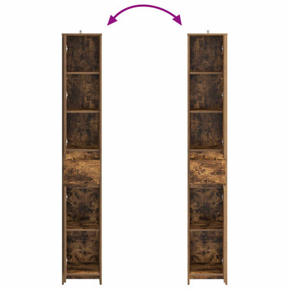 Mobile da Bagno Rovere Fumo 30 x 33 x 190 cm | homemem39