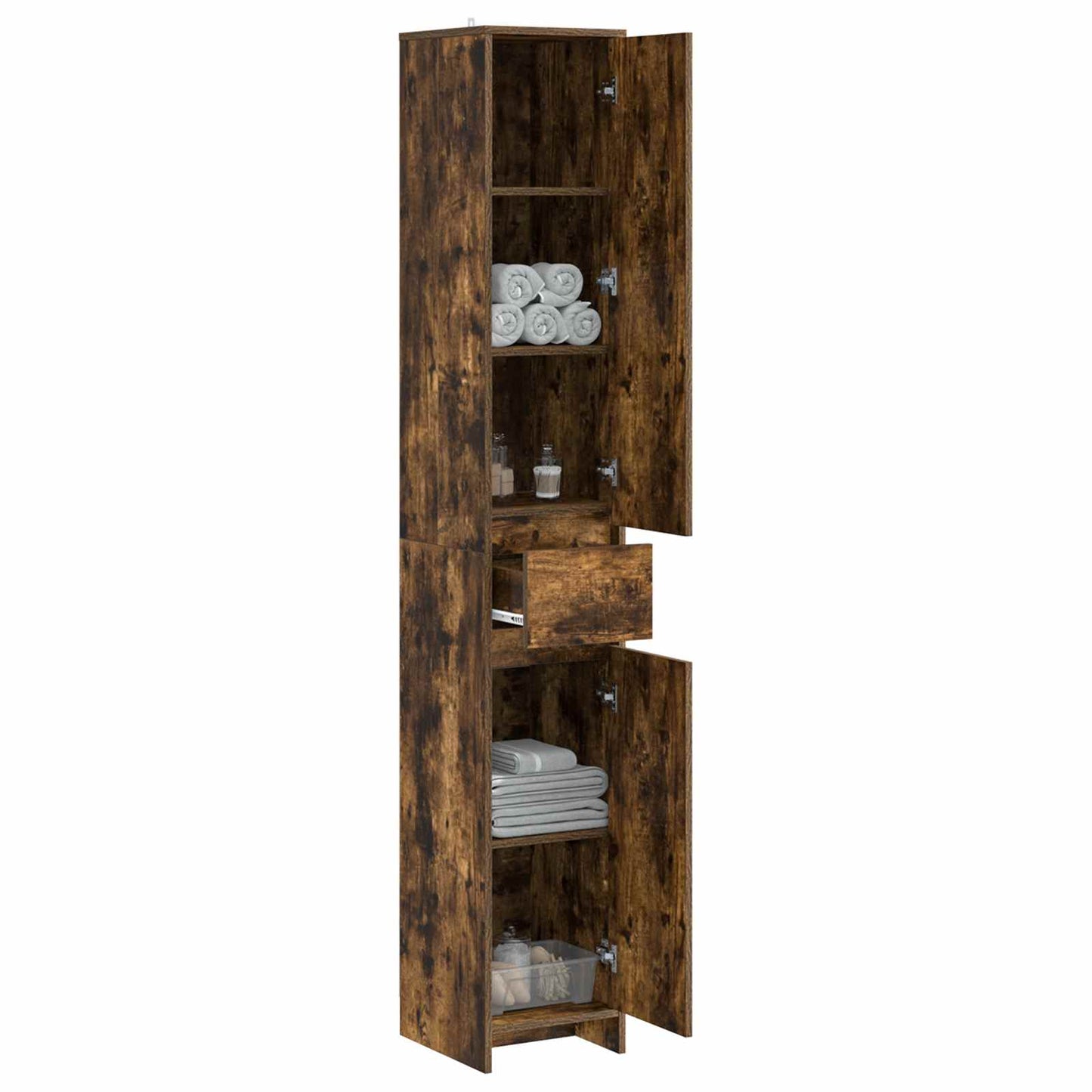 Mobile da Bagno Rovere Fumo 30 x 33 x 190 cm | homemem39