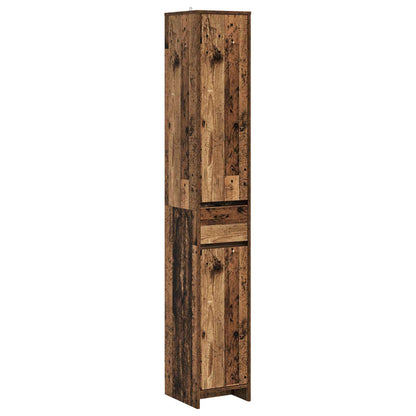 Mobile da Bagno Legno antico 30 x 33 x 190 cm