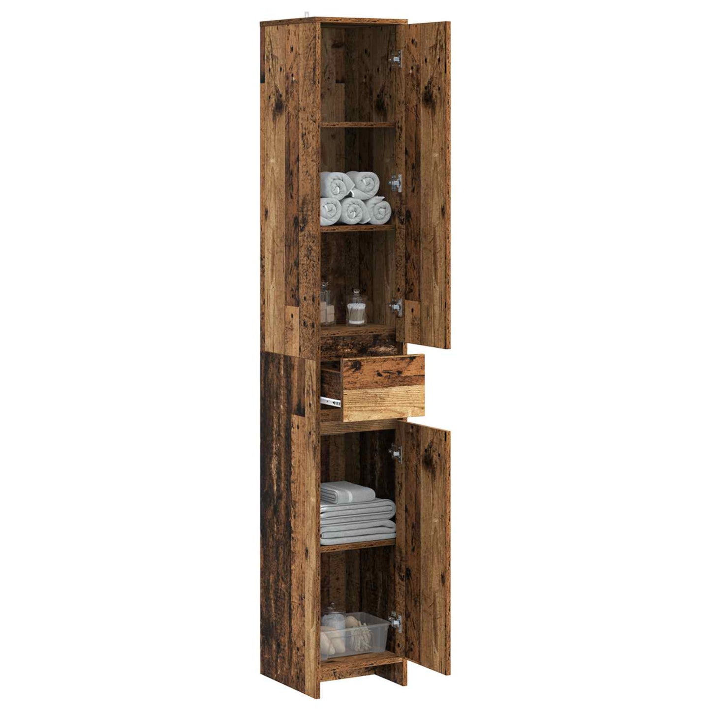 Mobile da Bagno Legno antico 30 x 33 x 190 cm | homemem39