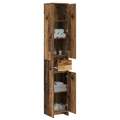 Mobile da Bagno Legno antico 30 x 33 x 190 cm | homemem39