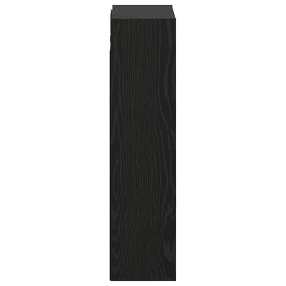 Mobile lavabo da parete Rovere Nero 35 x 20 x 81 cm | homemem39