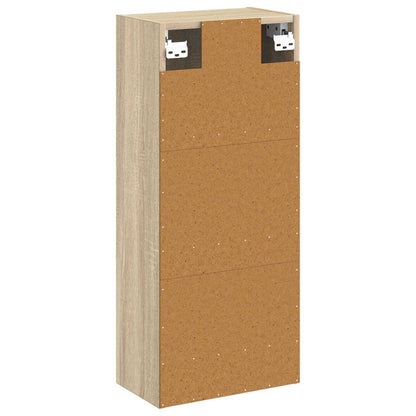Mobile lavabo da parete Rovere Sonoma 35 x 20 x 81 cm | homemem39