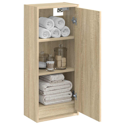 Mobile lavabo da parete Rovere Sonoma 35 x 20 x 81 cm | homemem39