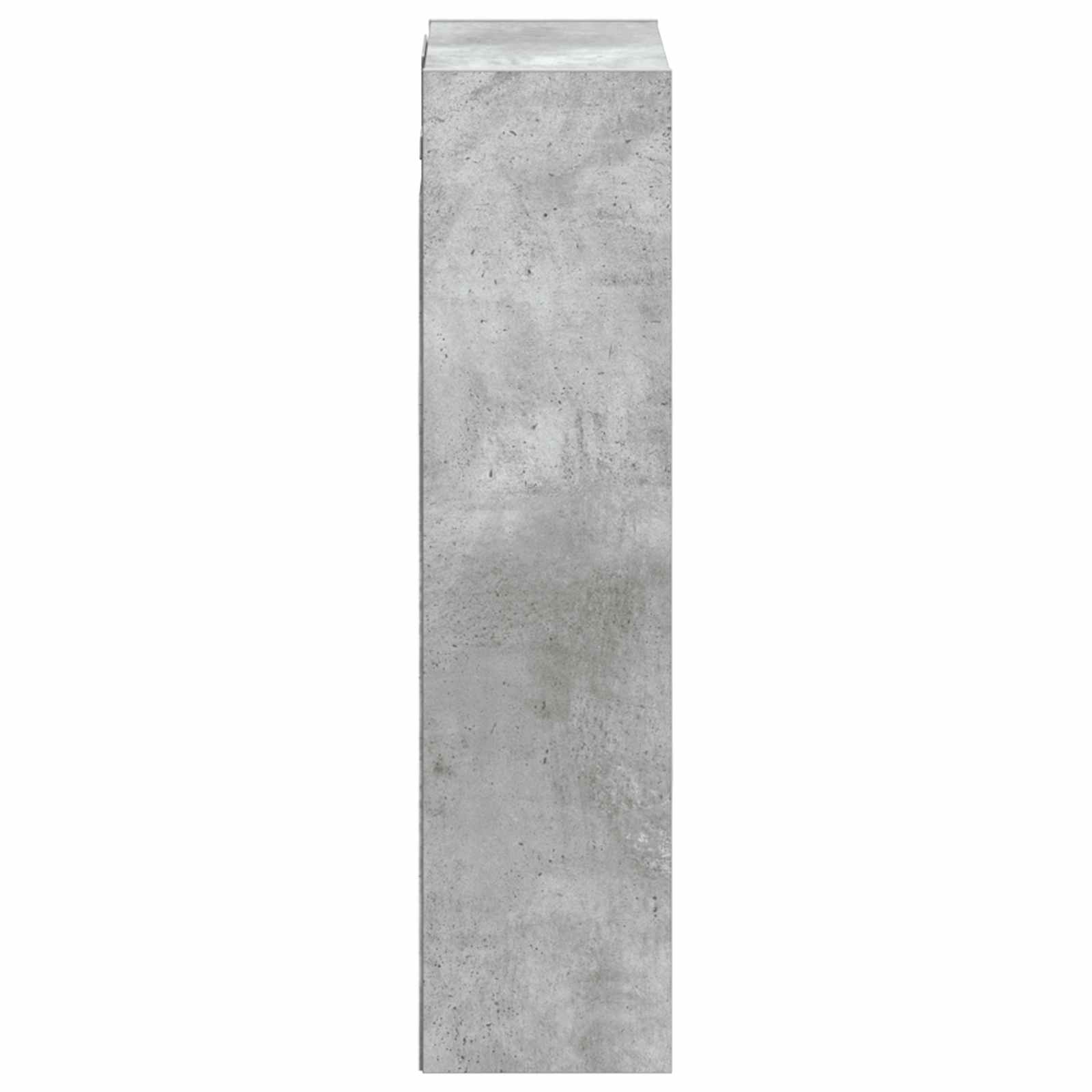 Mobile lavabo da parete Grigio Cemento 35 x 20 x 81 cm | homemem39