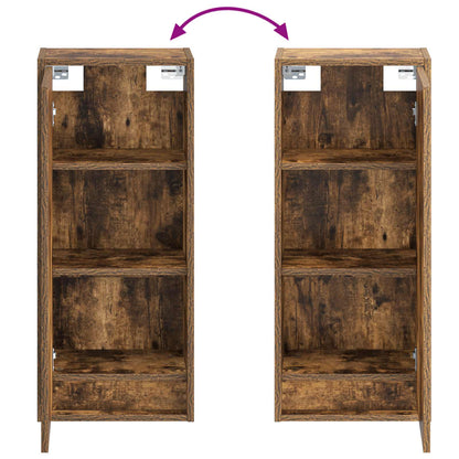 Mobile lavabo da parete Rovere Fumo 35 x 20 x 81 cm | homemem39