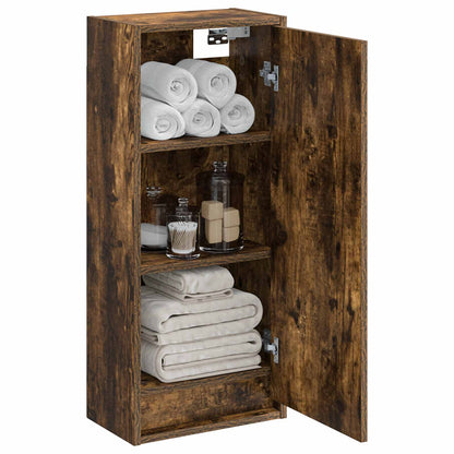 Mobile lavabo da parete Rovere Fumo 35 x 20 x 81 cm | homemem39