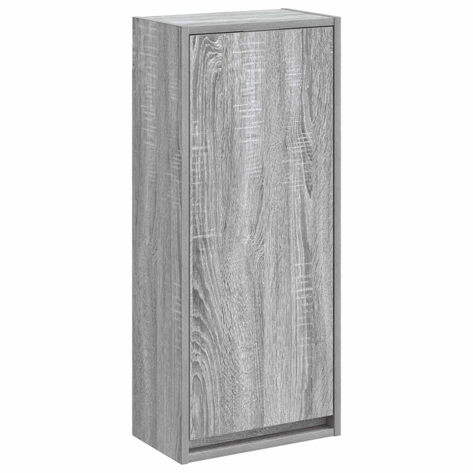 Mobile lavabo da parete Sonoma grigio 35 x 20 x 81 cm | homemem39