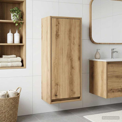 Mobile lavabo da parete Rovere Artigianale 35 x 20 x 81 cm