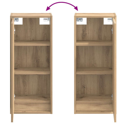 Mobile lavabo da parete Rovere Artigianale 35 x 20 x 81 cm | homemem39