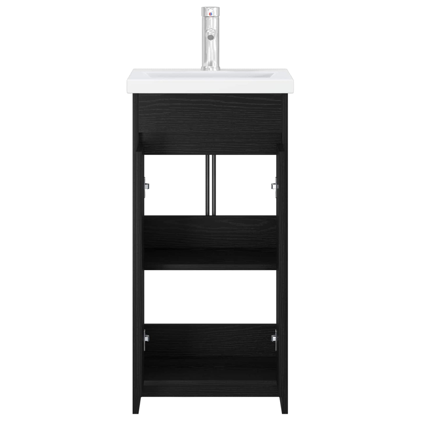 Mobile da bagno con lavabo Rovere Nero 42 x 40 x 84,5 cm | homemem39