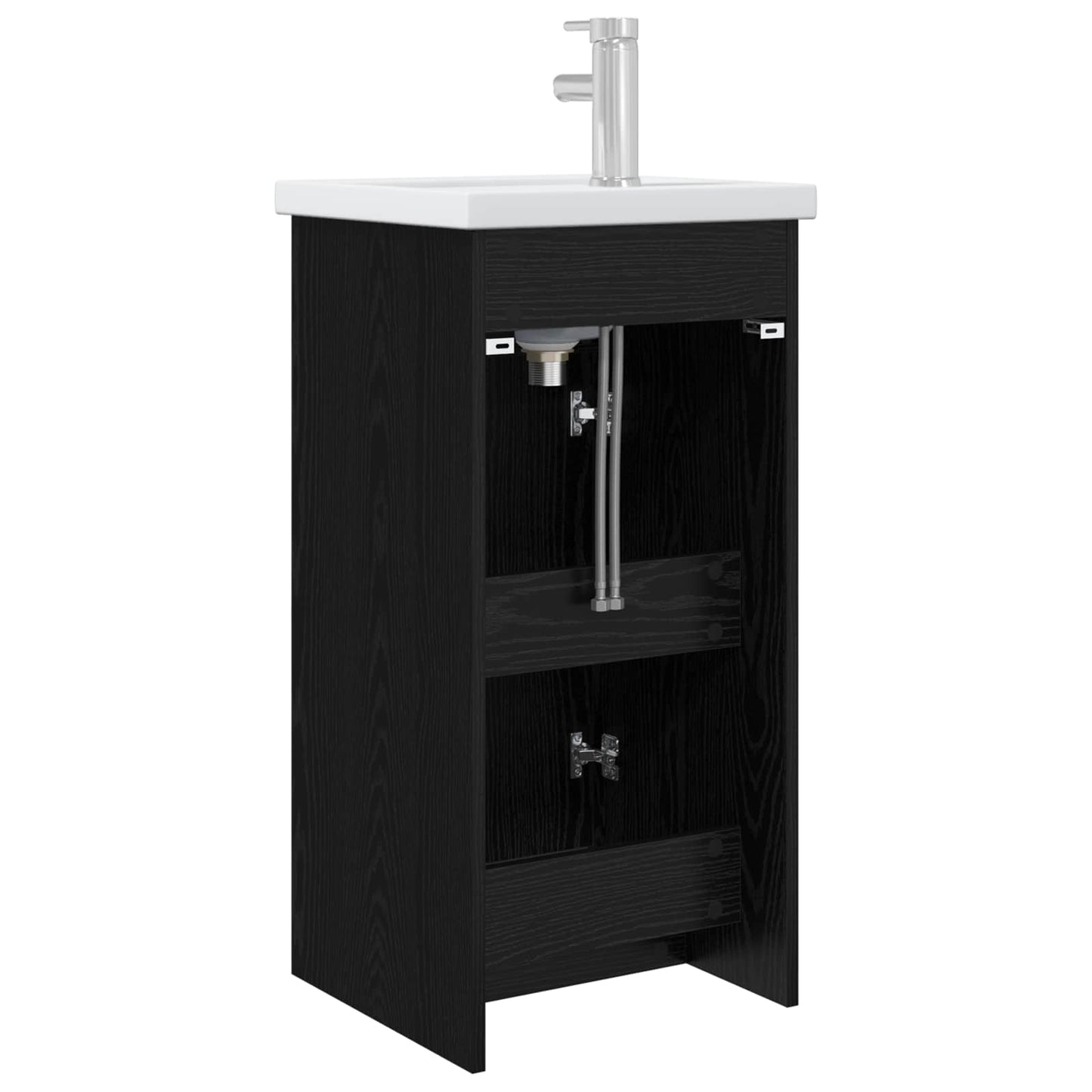 Mobile da bagno con lavabo Rovere Nero 42 x 40 x 84,5 cm | homemem39
