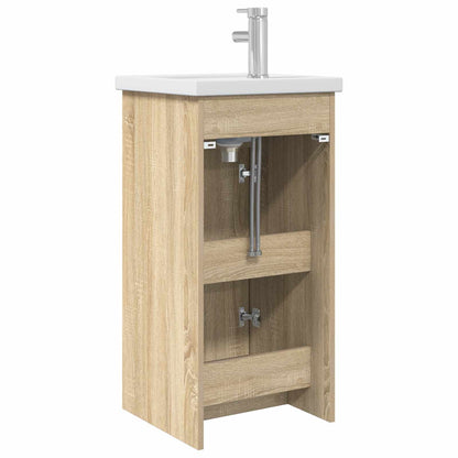 Mobile da bagno con lavabo Rovere Sonoma 42 x 40 x 84,5 cm | homemem39