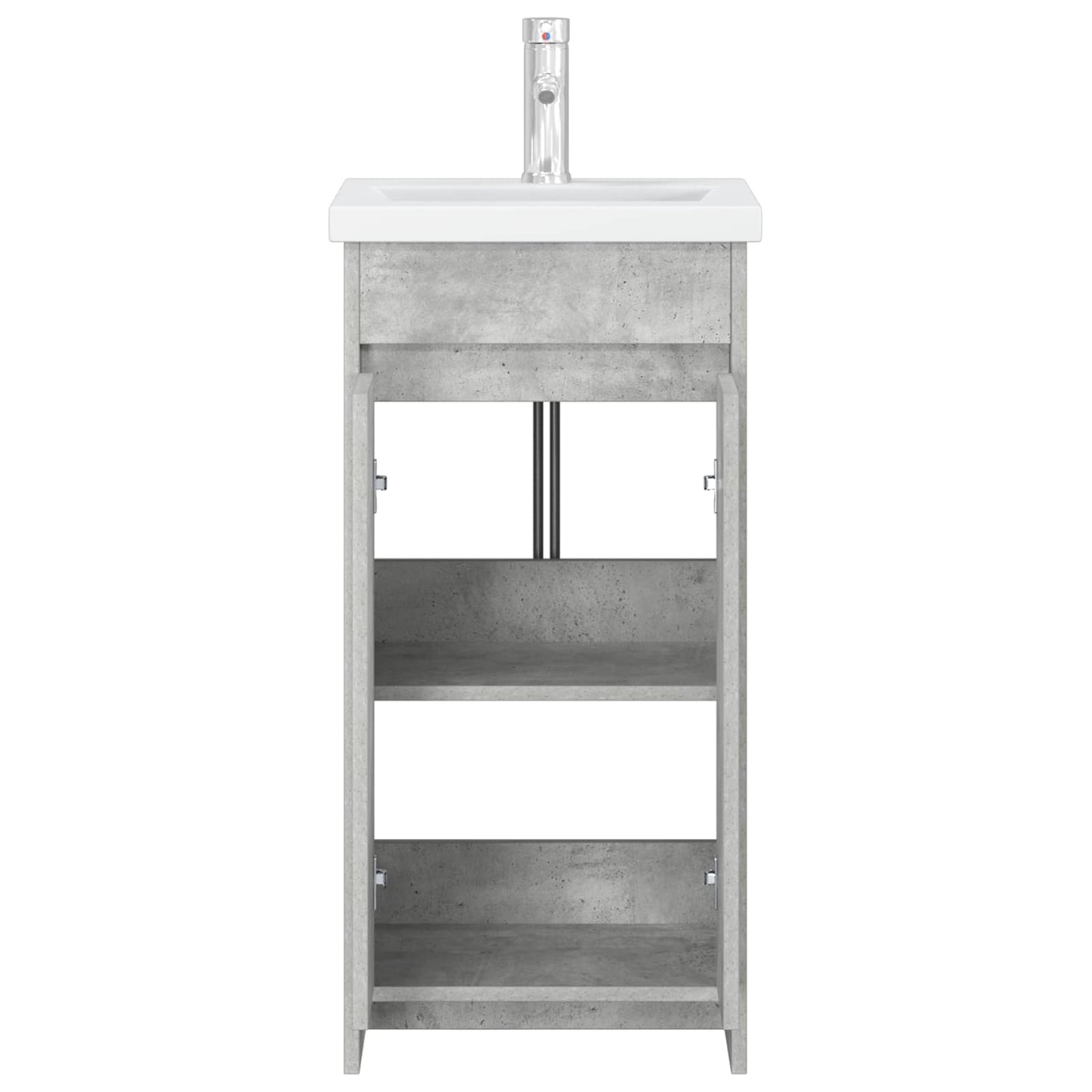 Mobile da bagno con lavabo Grigio Cemento 42 x 40 x 84,5 cm | homemem39