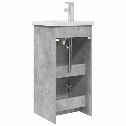 Mobile da bagno con lavabo Grigio Cemento 42 x 40 x 84,5 cm | homemem39