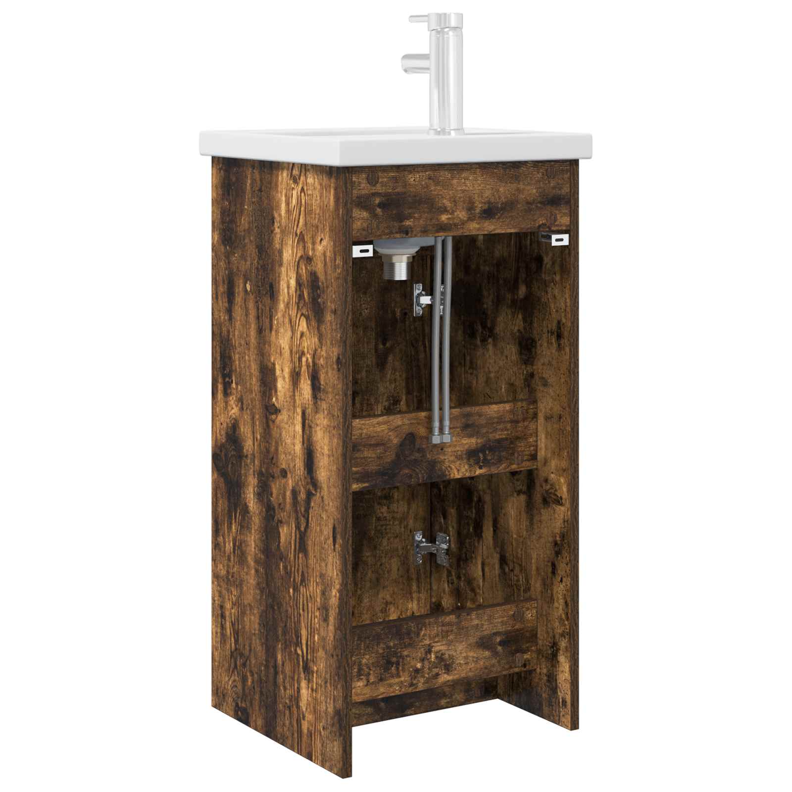 Mobile da bagno con lavabo Rovere Fumo 42 x 40 x 84,5 cm | homemem39