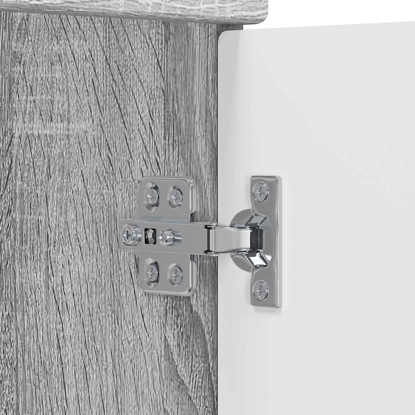 Mobile da bagno con lavabo Sonoma grigio 42 x 40 x 84,5 cm | homemem39