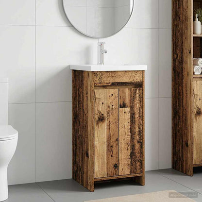 Mobile da bagno con lavabo Legno antico 42 x 40 x 84,5 cm | homemem39