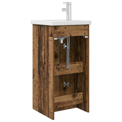 Mobile da bagno con lavabo Legno antico 42 x 40 x 84,5 cm | homemem39