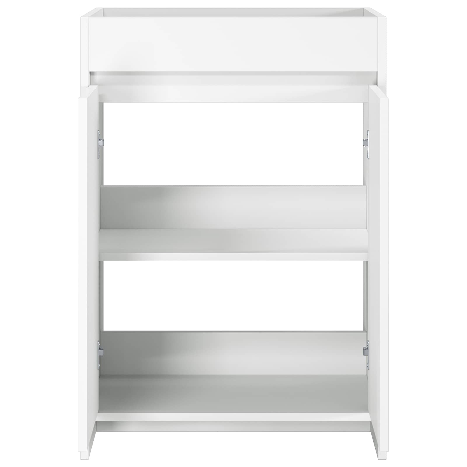Mobiletto da Bagno Sotto Lavabo Bianco 56 x 37,5 x 81 cm | homemem39