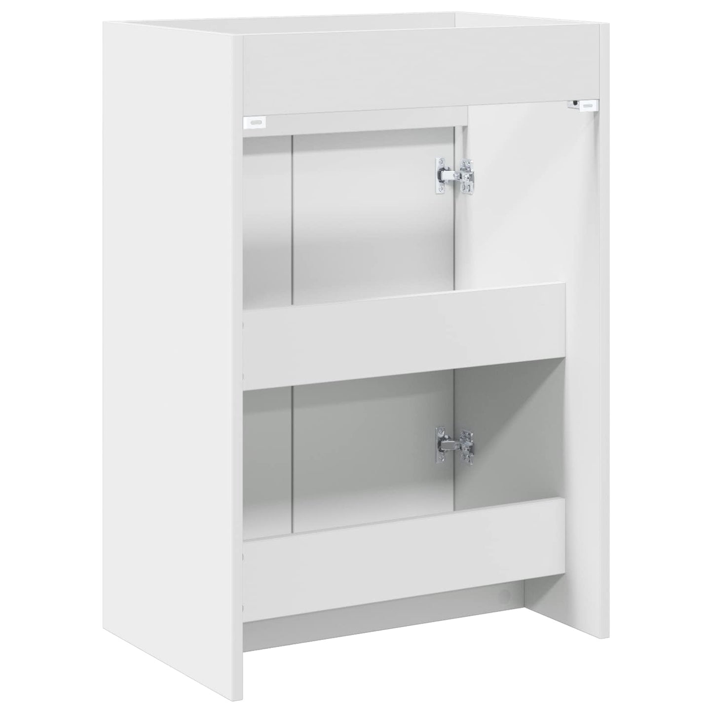 Mobiletto da Bagno Sotto Lavabo Bianco 56 x 37,5 x 81 cm | homemem39