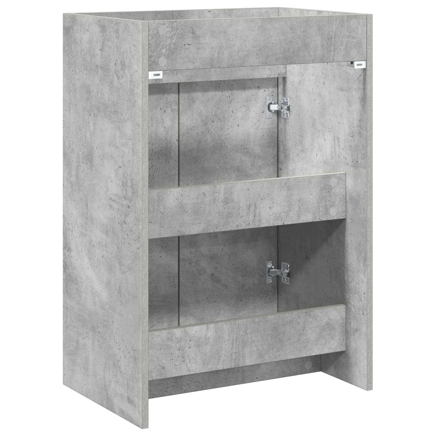 Mobiletto da Bagno Sotto Lavabo Grigio Cemento | homemem39
