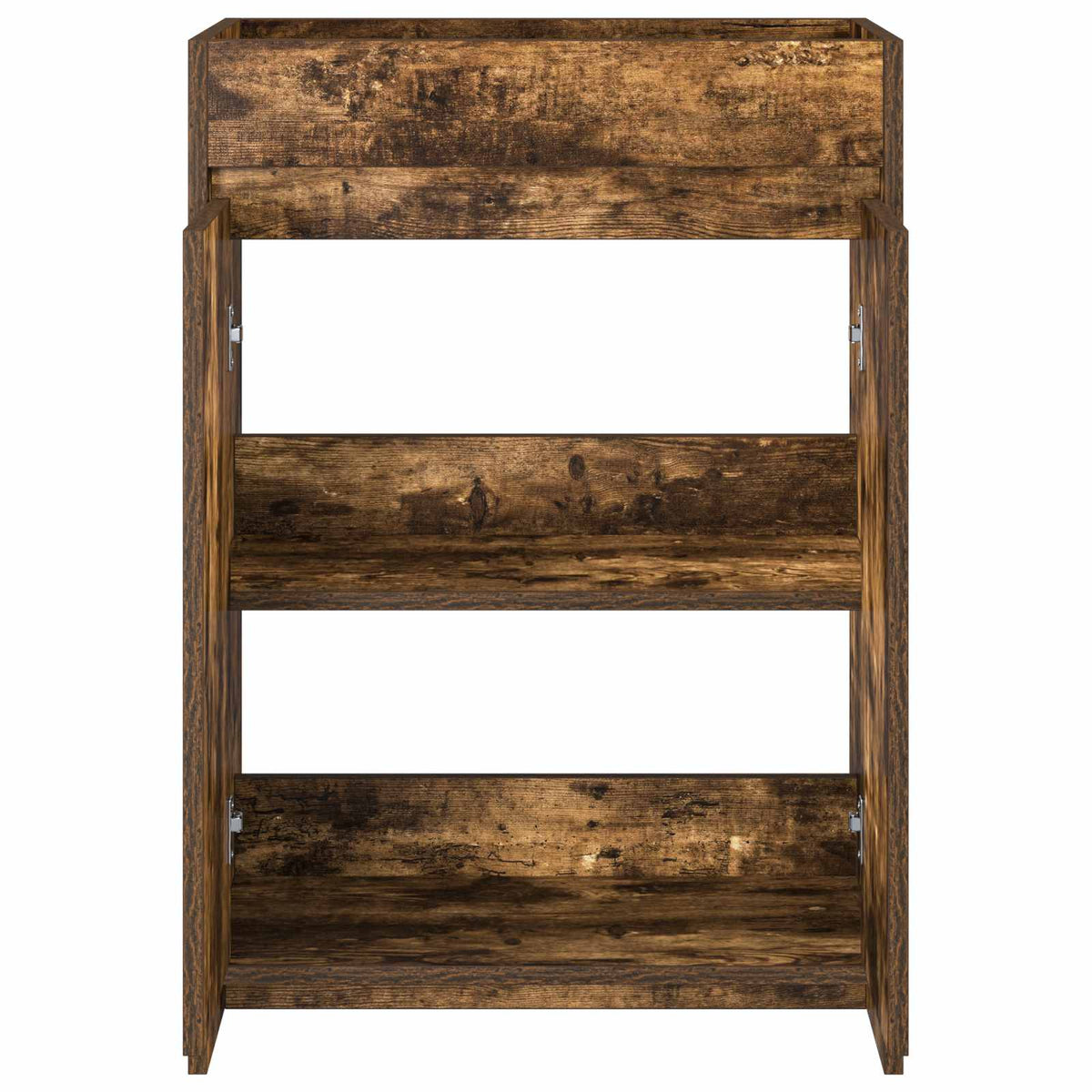 Mobiletto da Bagno Sotto Lavabo Rovere Fumo 56 x 37,5 x 81 cm | homemem39