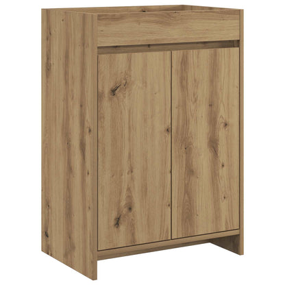 Mobiletto da Bagno Sotto Lavabo Rovere Artigianale | homemem39