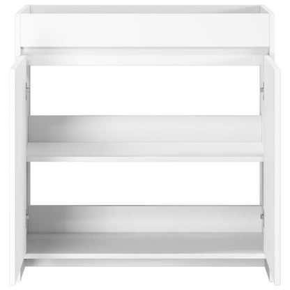 Mobiletto da Bagno Sotto Lavabo Bianco 78,5 x 37,5 x 81 cm | homemem39