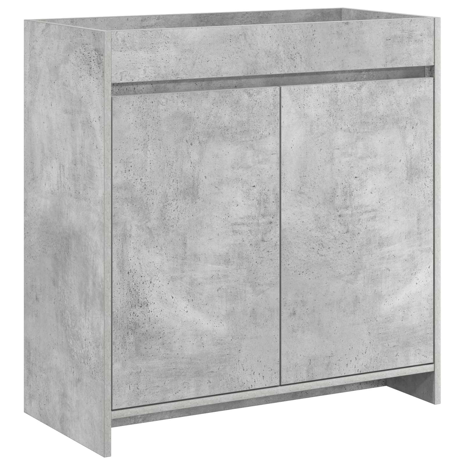 Mobiletto da Bagno Sotto Lavabo Grigio Cemento | homemem39