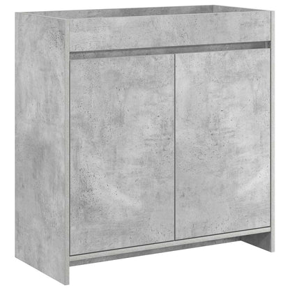 Mobiletto da Bagno Sotto Lavabo Grigio Cemento | homemem39