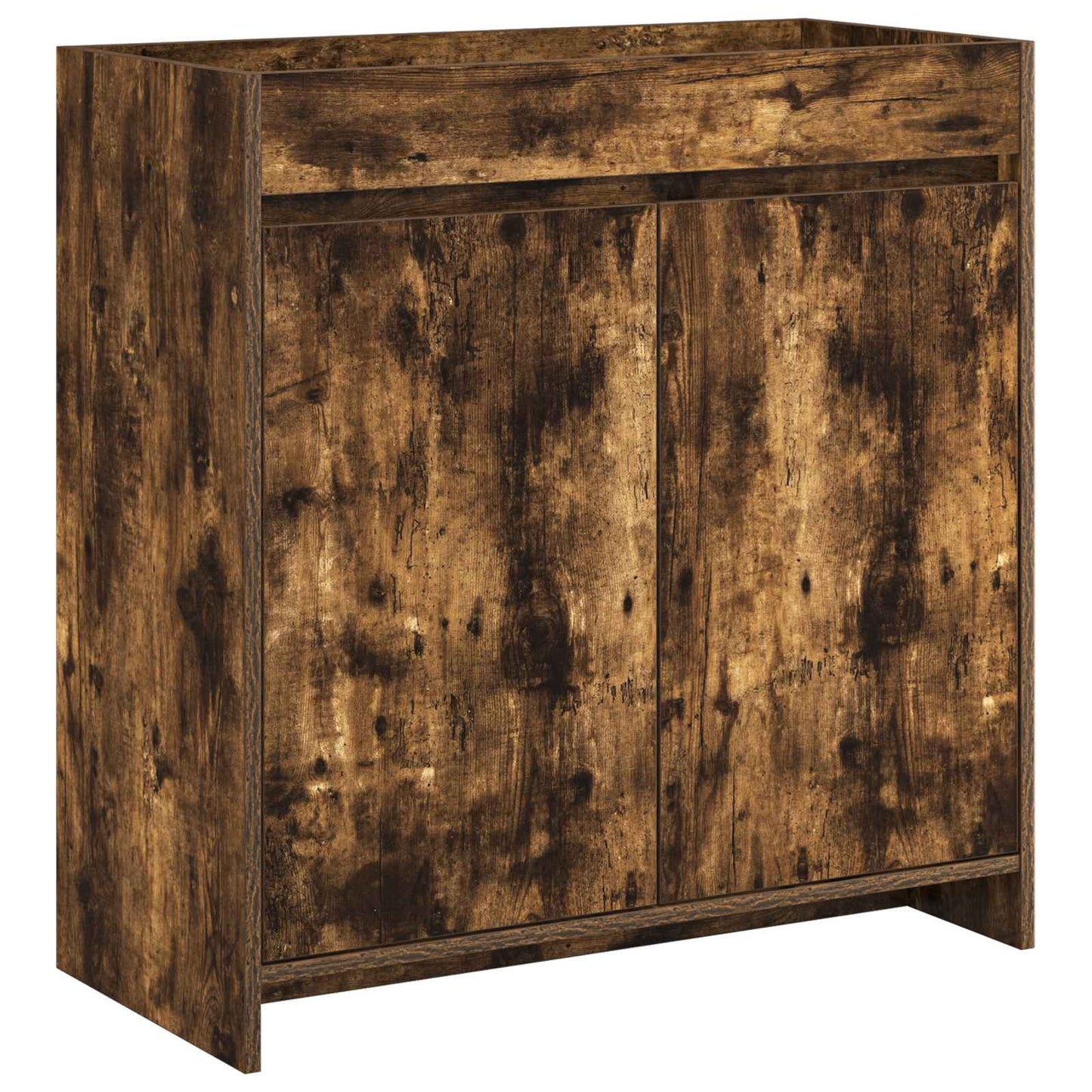 Mobiletto da Bagno Sotto Lavabo Rovere Fumo 78,5 x 37,5 x 81 cm | homemem39