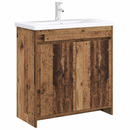 Mobiletto da Bagno Sotto Lavabo Legno antico | homemem39