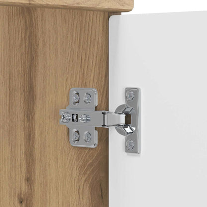 Mobiletto da Bagno Sotto Lavabo Rovere Artigianale | homemem39