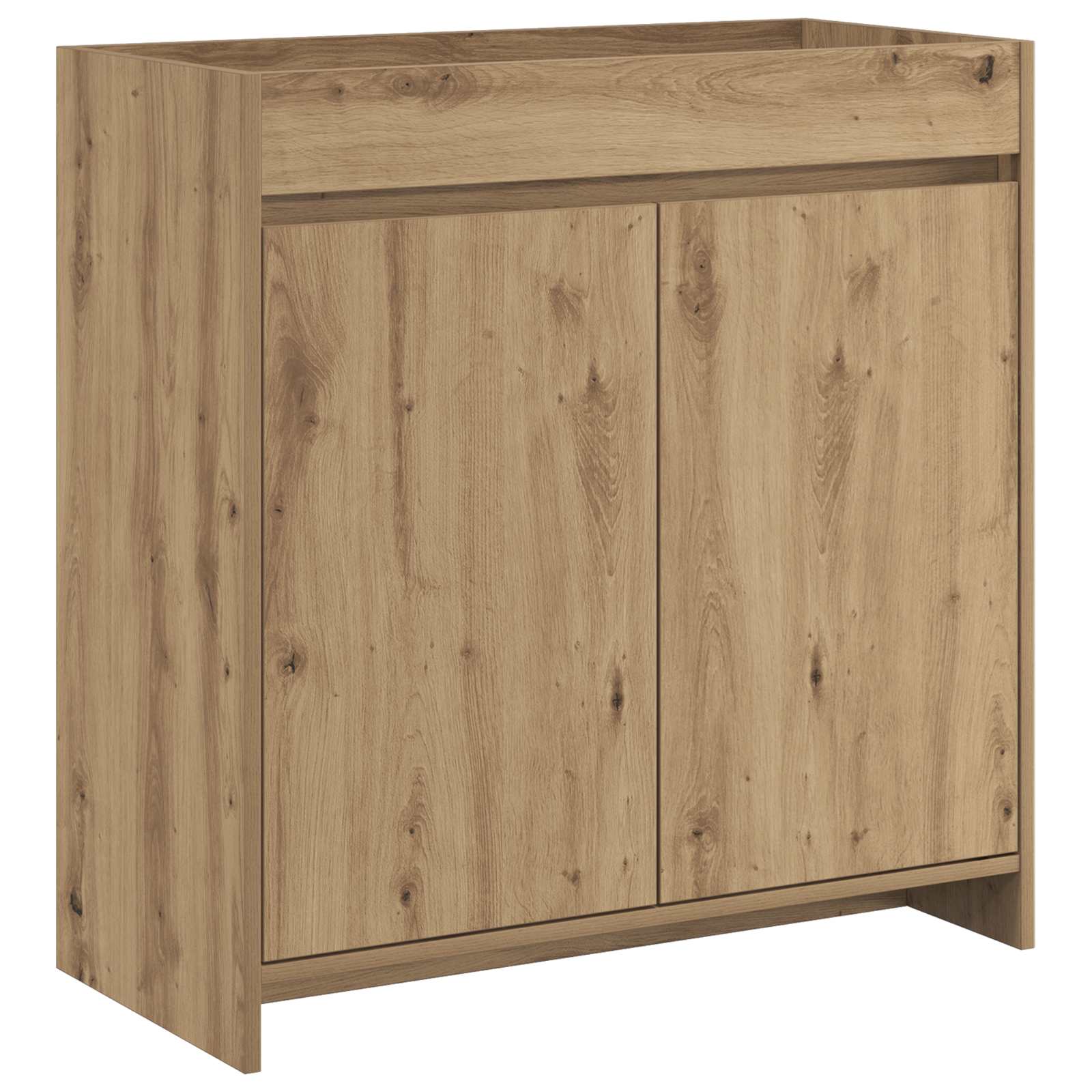Mobiletto da Bagno Sotto Lavabo Rovere Artigianale | homemem39