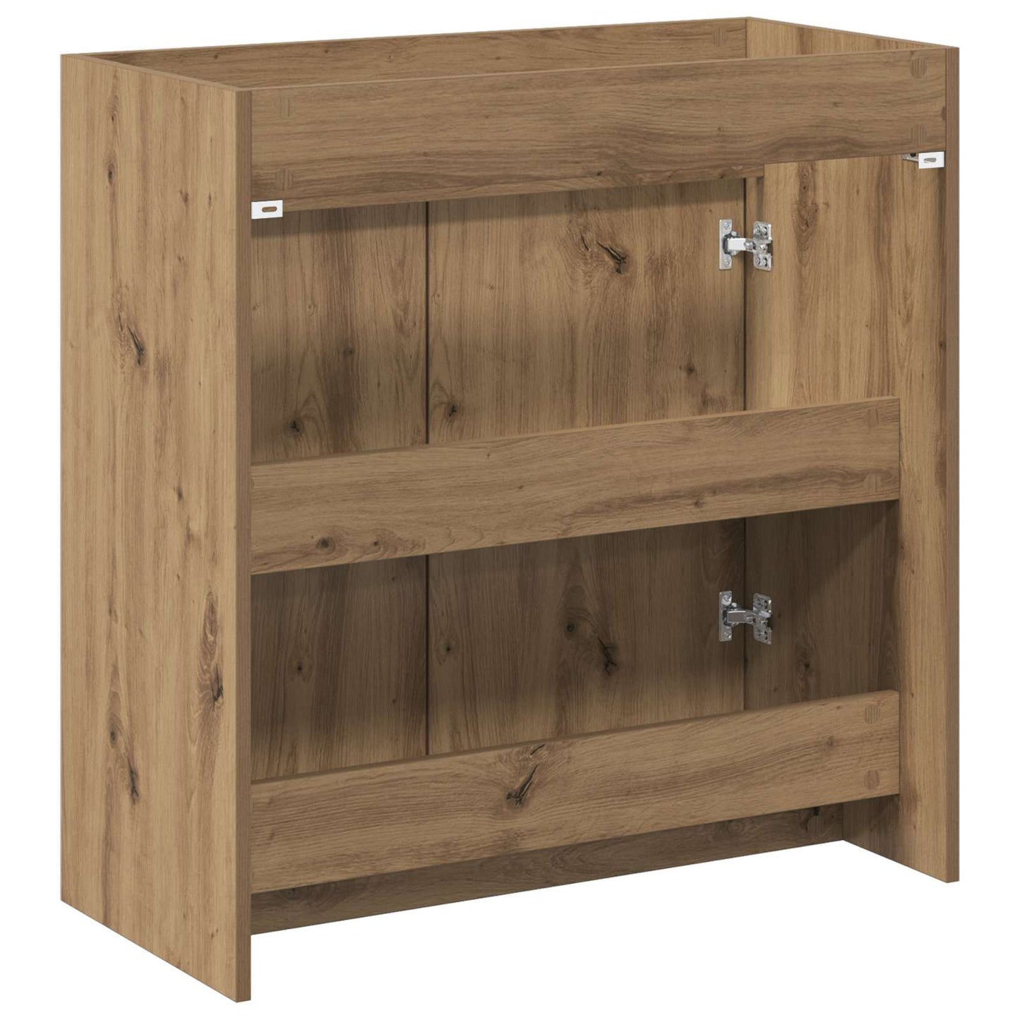 Mobiletto da Bagno Sotto Lavabo Rovere Artigianale | homemem39