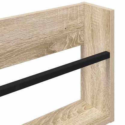 Scaffale per riviste 2 pcs Rovere Sonoma 60 x 12 x 30 cm | homemem39