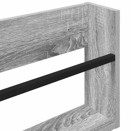 Scaffale per riviste 2 pcs Grigio Sonoma 60 x 12 x 30 cm