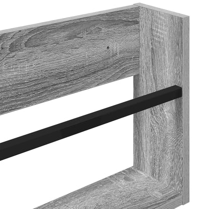 Scaffale per riviste Grigio Sonoma 100 x 12 x 30 cm