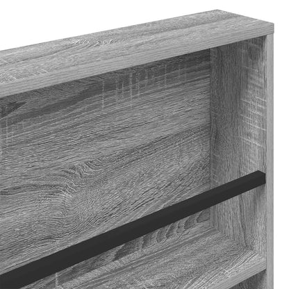 Scaffale per riviste 2 pcs Grigio Sonoma 60 x 12 x 70 cm