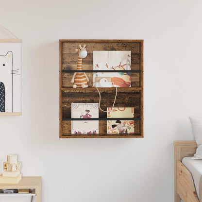 Scaffale per riviste Legno vecchio 60 x 12 x 70 cm