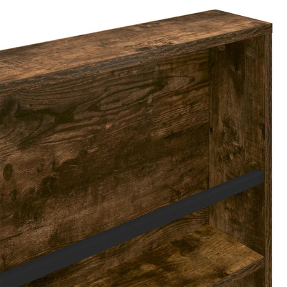 Scaffale per riviste Rovere fumé 80 x 12 x 70 cm