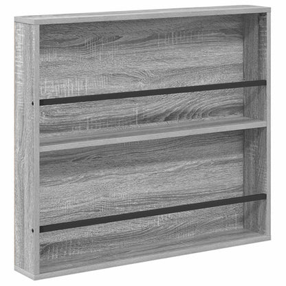 Scaffale per riviste Grigio Sonoma 80 x 12 x 70 cm | homemem39