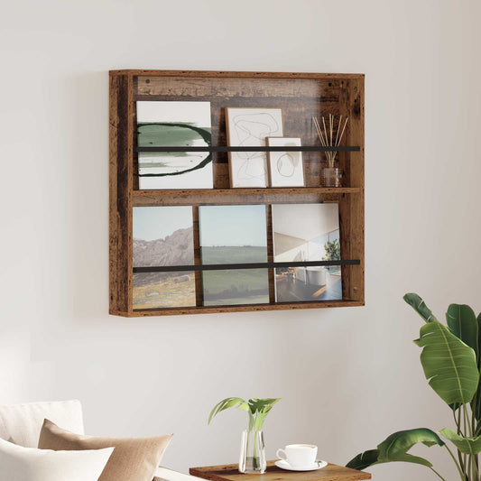 Scaffale per riviste Legno vecchio 80 x 12 x 70 cm