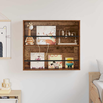 Scaffale per riviste Legno vecchio 80 x 12 x 70 cm