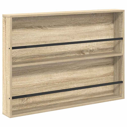 Scaffale per riviste Rovere Sonoma 100 x 12 x 70 cm