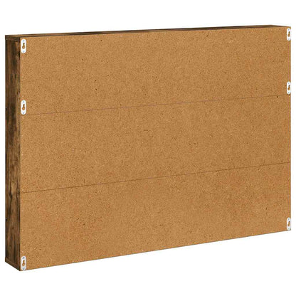 Scaffale per riviste Rovere fumé 100 x 12 x 70 cm