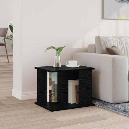 Scaffale per riviste Rovere Nero 35 x 35 x 45 cm