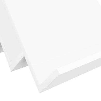 Scaffale per riviste Bianco 53 x 40 x 28.5 cm Legno multistrato